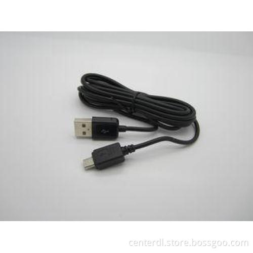 black 2.0M Cell Phone USB Cables USB A Type To Micro USB Co